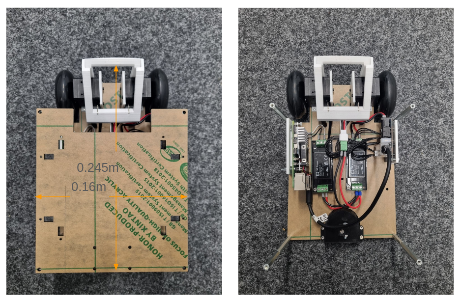 Redesigned mobile robot